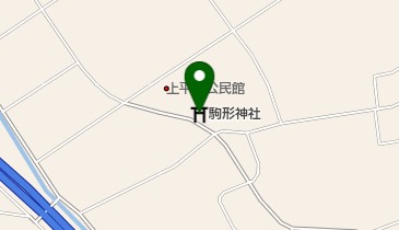 駒形神社の地図画像
