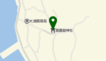 霞露嶽神社の地図画像