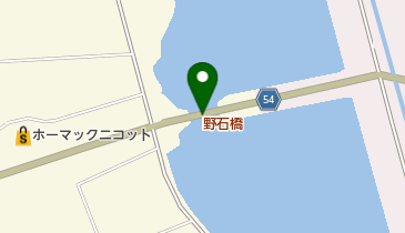 野石橋の地図画像