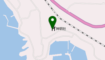 神明社の地図画像