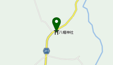 八幡神社の地図画像