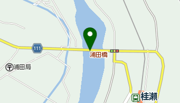 浦田橋の地図画像