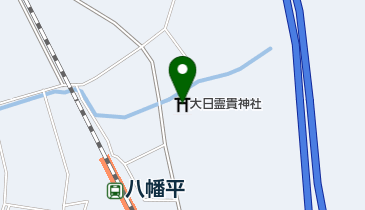 大日霊貴神社の地図画像