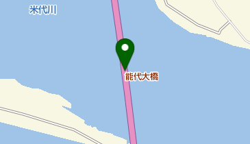 能代大橋の地図画像