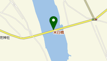 米白橋の地図画像
