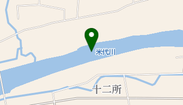 米代川の地図画像