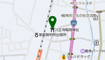 八正寺稲荷神社の地図画像