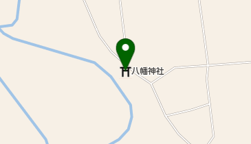 八幡神社の地図画像