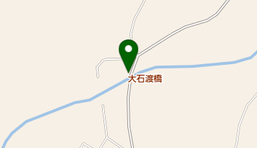 大石渡橋の地図画像