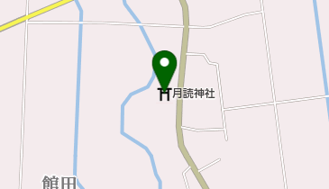 月読神社の地図画像