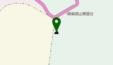 御鼻部山の地図画像