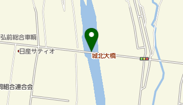 城北大橋の地図画像
