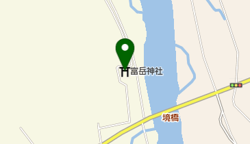 富岳神社の地図画像