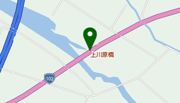 上川原橋の地図画像