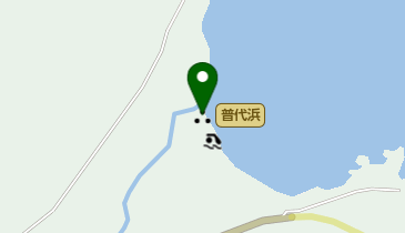 普代浜の地図画像