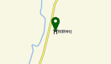 熊野神社の地図画像