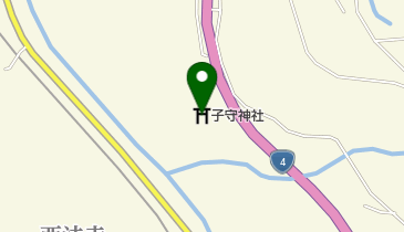 子守神社の地図画像