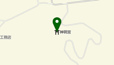 神明宮の地図画像
