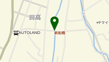 新街橋の地図画像