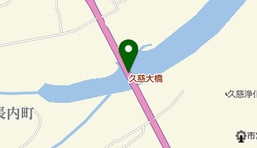 久慈大橋の地図画像