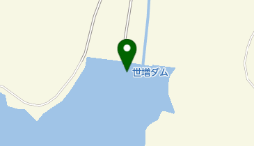 世増ダムの地図画像