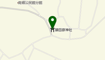 猿田彦神社の地図画像