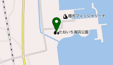 たねいち海浜公園の地図画像