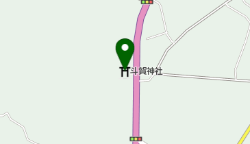 斗賀神社の地図画像