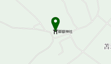 御嶽神社の地図画像