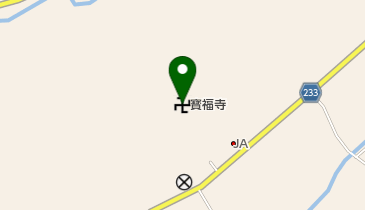 寳福寺の地図画像