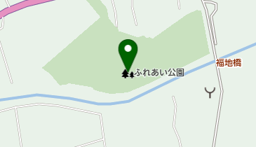 ふれあい公園の地図画像