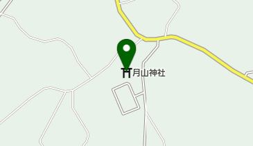 月山神社の地図画像
