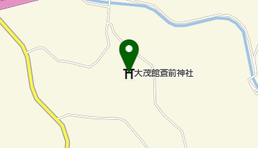 大茂館蒼前神社の地図画像