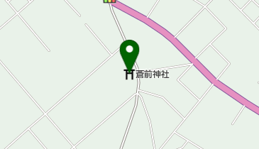 蒼前神社の地図画像
