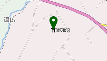 磯野権現の地図画像