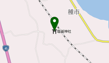 塩釜神社の地図画像