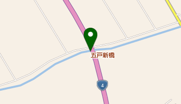 五戸新橋の地図画像