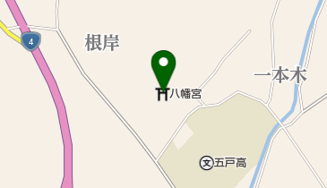 八幡宮の地図画像