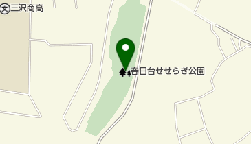 春日台せせらぎ公園の地図画像