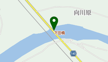 下田橋の地図画像