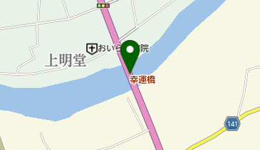幸運橋の地図画像