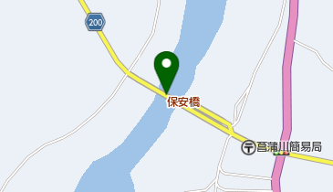 保安橋の地図画像