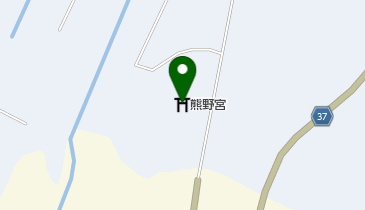 熊野宮の地図画像