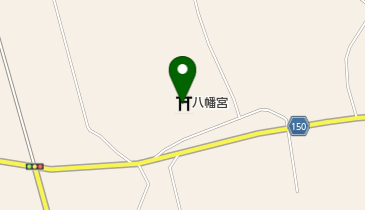八幡宮の地図画像