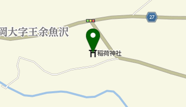 稲荷神社の地図画像
