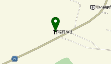 稲荷神社の地図画像