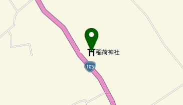 稲荷神社の地図画像