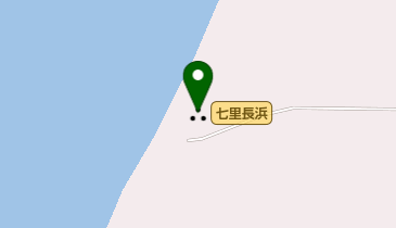 七里長浜の地図画像