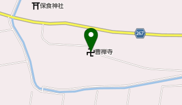 曹禅寺の地図画像