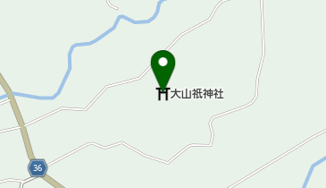 大山祇神社の地図画像